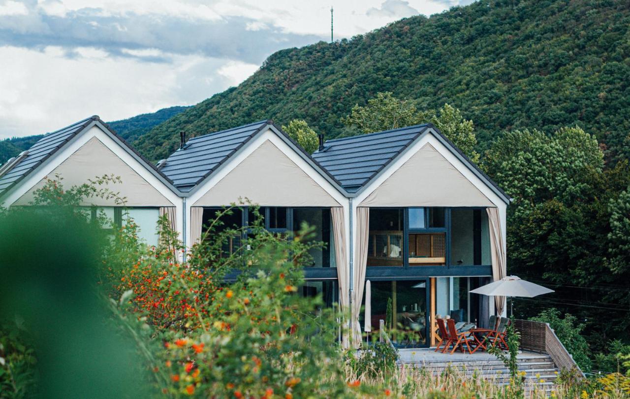 Premium Design Ferienhaeuser Mosel Chalets Pommern エクステリア 写真