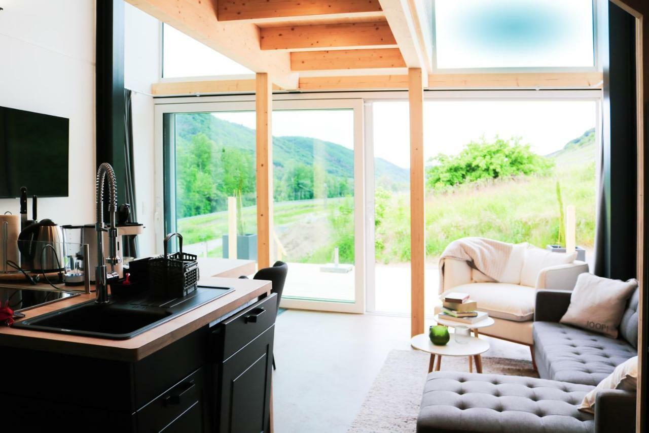 Premium Design Ferienhaeuser Mosel Chalets Pommern エクステリア 写真
